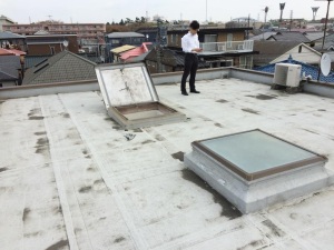 屋上　雨漏れ　横浜　リフォーム